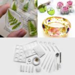 GLUESY® Sada na výrobu šperků z pryskyřice (83 kusů)