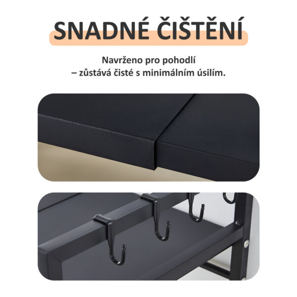 MicroRack™ Rozšiřitelná Police pro Mikrovlnnou Troubu - Image 3