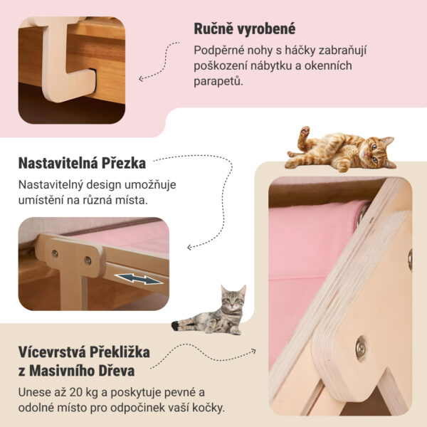 Noční stolní postýlka pro kočky KittyNap™ - Image 4