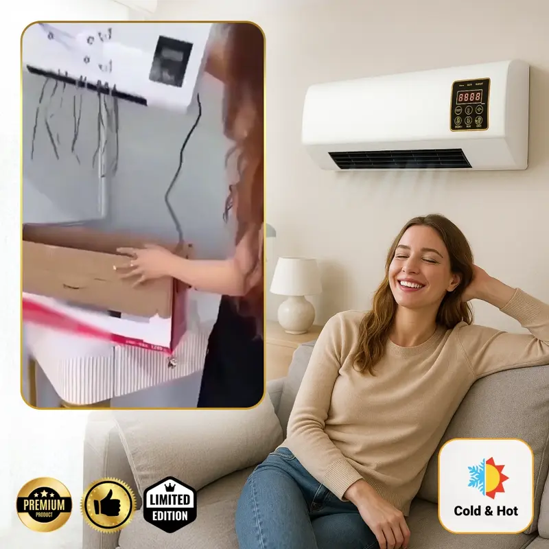 Enchantia – chladicí a topný ventilátor instalovatelný bez vrtání