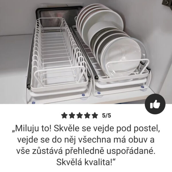 SlideDry™ – Výsuvný posuvný odkapávač na nádobí - Image 7
