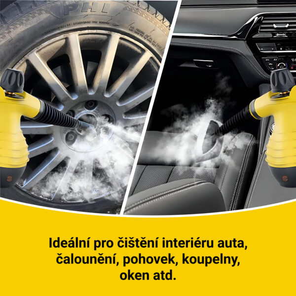 STEAMY® Tlakový parní čistič – Vše v jednom s 9 exkluzivními doplňky - Image 3