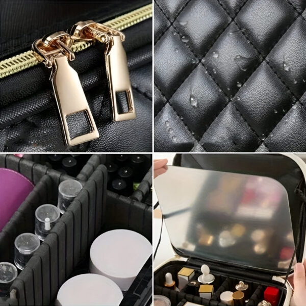 GlowBag™ - Přenosná kosmetická taštička se zrcátkem s osvětlením - Obrázek 4