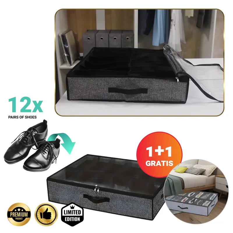 StoreEase™ - Organizér na boty pod postel