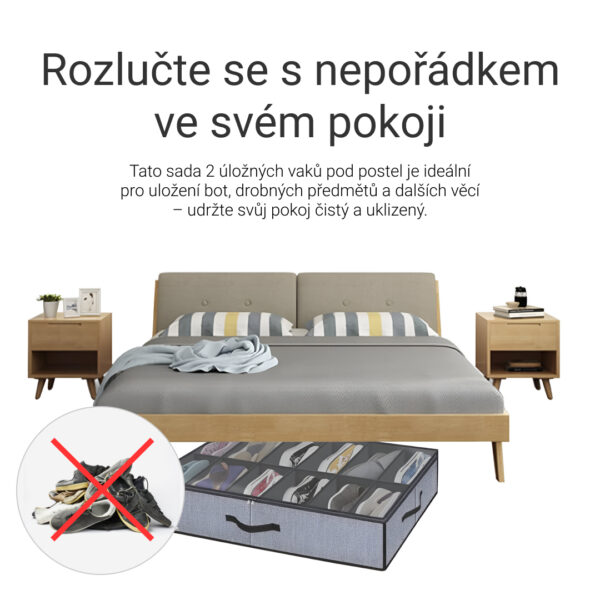 StoreEase™ - Organizér na boty pod postel - Image 2