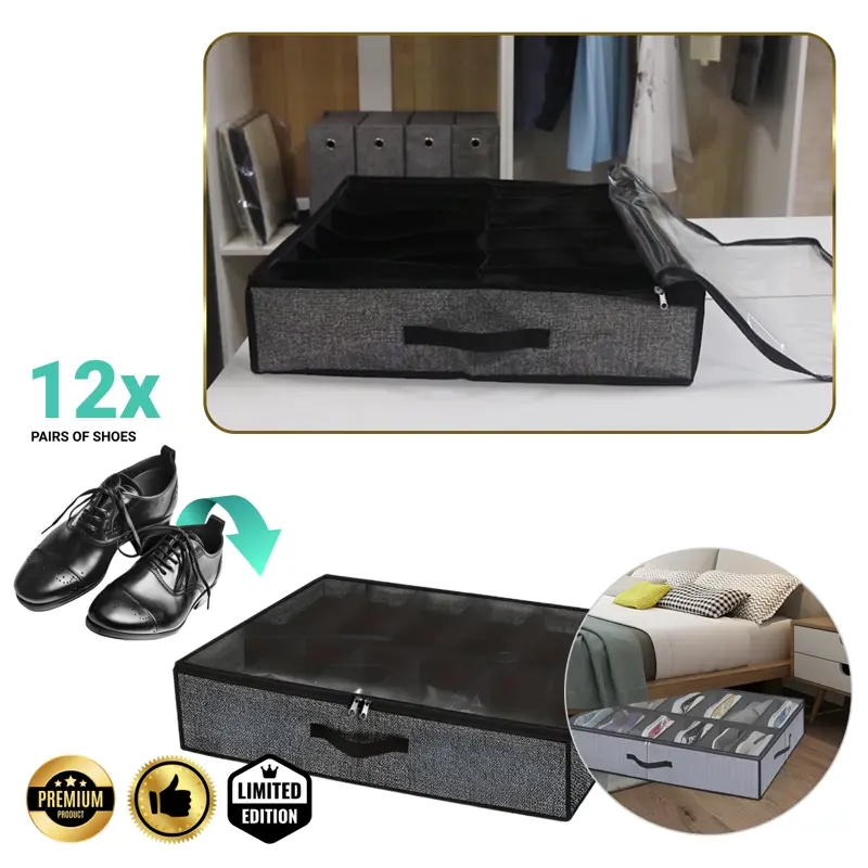 StoreEase™ - Organizér na boty pod postel