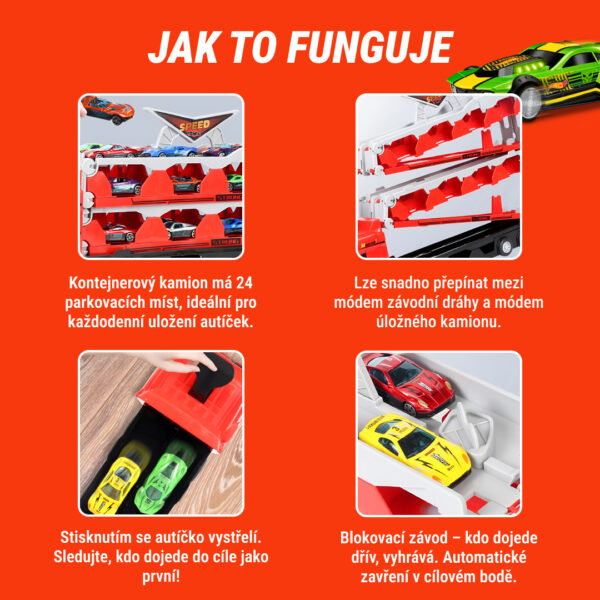 Mega rozšiřitelný závodní kamion RacerTruck™ - Obrázek 3