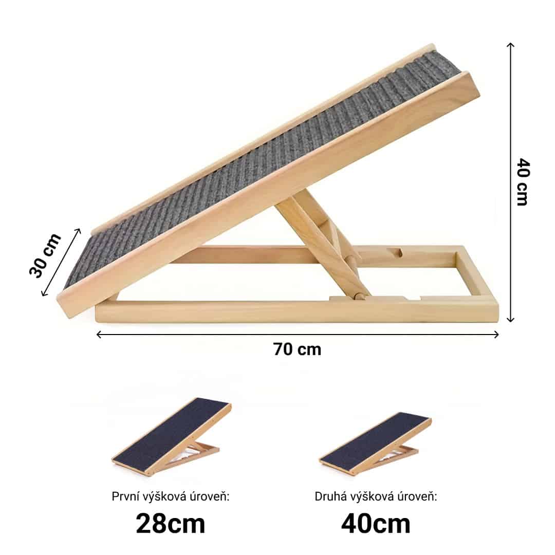 PetEase™ - Nastavitelná Rampa pro Zvířata - Obrázek 5