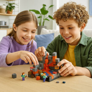 Alternative view of BuildEase™ - Magnetické Stavební Bloky