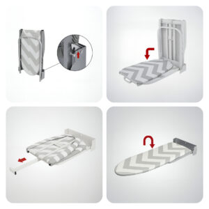 Alternative view of Uyo™ - Prémiová prostorově úsporná žehlička