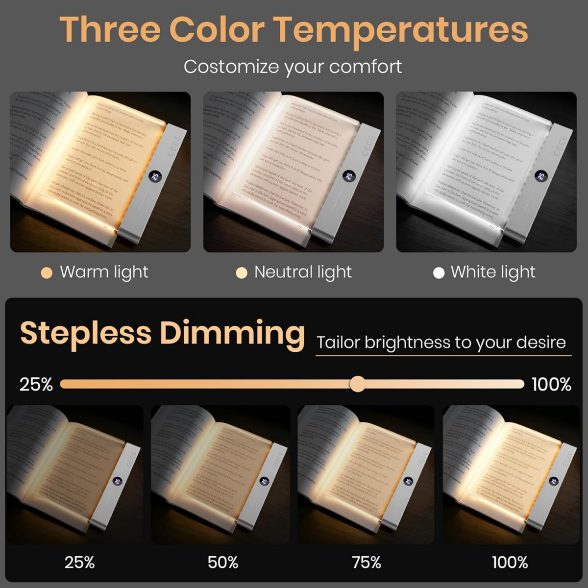 BookLight – LED světlo na čtení - Obrázek 2