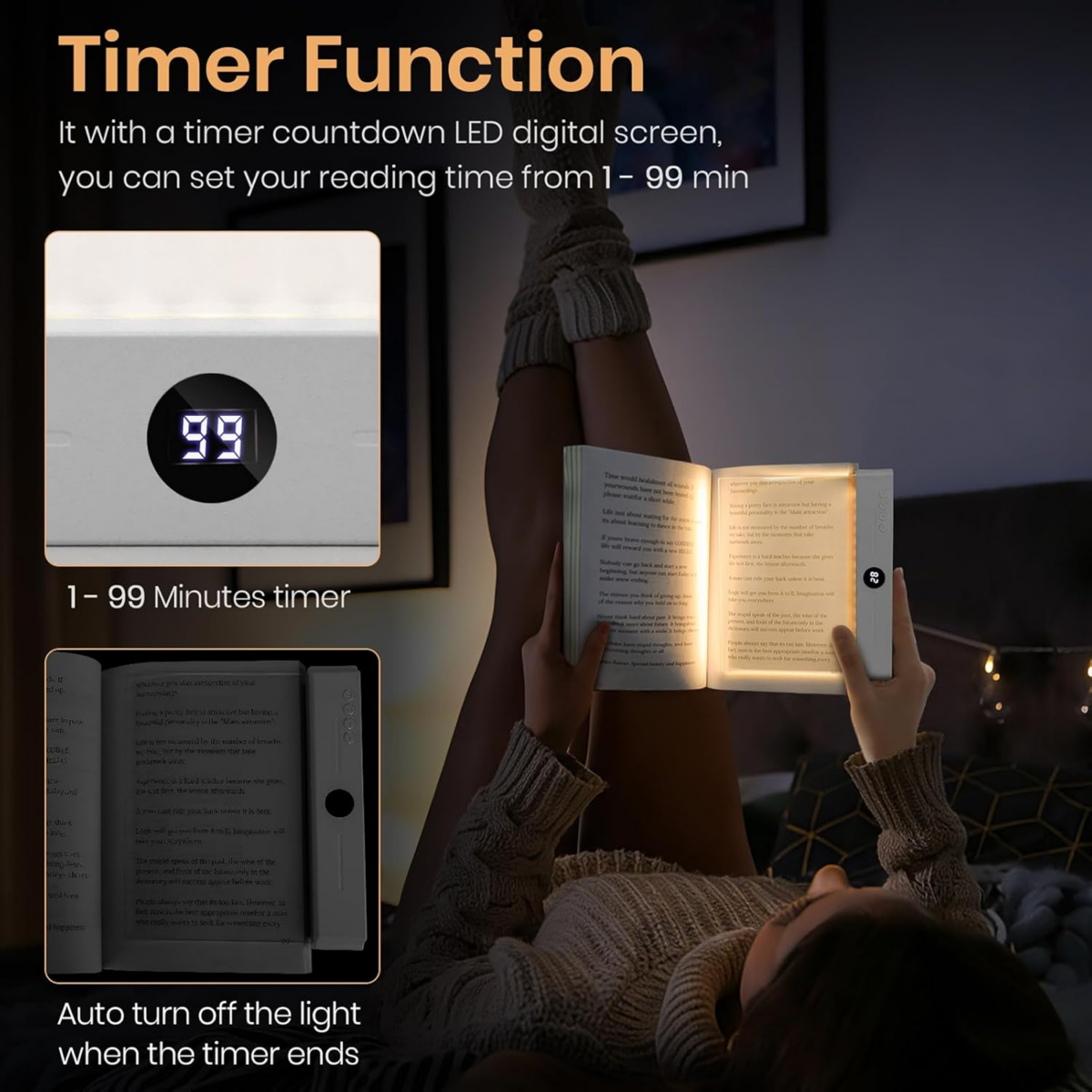 BookLight – LED světlo na čtení - Obrázek 5